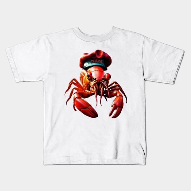 Crawfish down on the bayou Kids T-Shirt by Trails I Travel Art